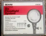 Sears Low Voltage Six Floodlight System 979751