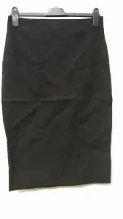 Asos Tall High Waisted Pencil Skirt Black UK 12 LN003 BB 12