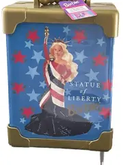 Vintage Barbie RARE Carrying Case Statue of Liberty Barbie Doll 1995 Excellent!