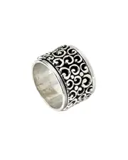 Samuel B. Silver Bali Spinner Ring