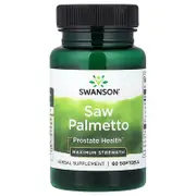 Swanson, Saw Palmetto, Maximum Strength, 60 Softgels