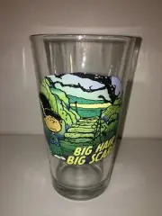 New Peanuts Pint Beer Glass Lucy Halloween Big Hair Big Scare Elvira Snoopy ￼