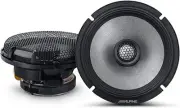 Alpine SPR-60 6-1/2" Coaxial 2-Way Speaker Set (Pair)