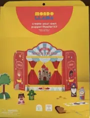 Mondo Llama Create Your Own Magical Puppet Theater Kit Props Stickers fabric