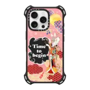 iPhone 16 Pro Bounce Case MagSafe Compatible Moon musician by Phannapast