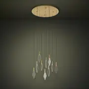 Mirador LED Pendant Light 10 Light - Brass / Gold