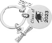 [LIFKOME] 2023 Graduation Season Keychain A Keychain Graduation Keychain Chain Graduation Key Chain Key Hanging Ornament Bag Pendant Keychain Meaningful Keychain Grad Key Holder