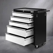 Giantz Tool Chest Trolley 5 Drawers Storage Toolbox Grey