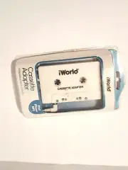 iWorld Cassette Tape Adapter CA-4070 iPod iPhone MP3 Compatible