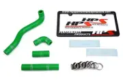 HPS Silicone Radiator Coolant Hose Kit for 88-04 Kawasaki KX500 (Green)