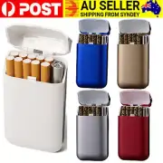 Cigarette Box With Electric Lighter Magnetic Cigarette Box Case USB Rechargeable