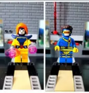 LEGO Marvel X-Men Jean Grey & Cyclops Minifigure with Accessories