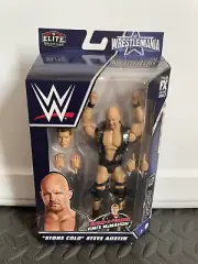 WWE Stone Cold Steve Austin Elite WrestleMania BAF Vince McMahon Action Figure