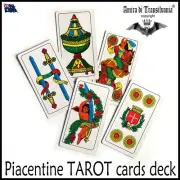 Tarot Cards Deck Mini Oracle Collectible Vintage Poker Bridge Play Card Italian