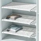 Expandable Wardrobe Layered Partition Shelf Layered Board Cabinet Holders