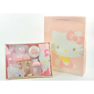 Hello Kitty 凱蒂貓/新幹線/蛋黃哥 嬰兒禮盒用品 附禮袋