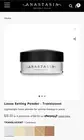 ABH Anastasia Beverly Hills Translucent Loose Setting Powder New full size 25 g