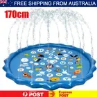 Outdoor 170cm Kids Splash Sprinkler Water Play Pad Mat Inflatable Spray Pool Toy