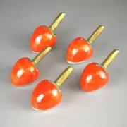 Kyo-yaki Kiyomizu-yaki persimmon chopstick rest (gold stem) set
