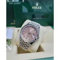 在飛比找蝦皮購物優惠-Rolex 勞力士 126234 白鋼 珠帶 鮭魚面 原廠鑽