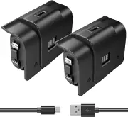 2 Pack Rechargeable Controller Battery Pack Compatible with Xbox One/Xbox Series