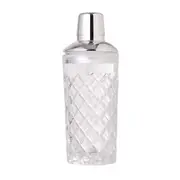 Davis & Waddell Raymond Cocktail Shaker 400ml Martini Cocktail Drink Shaker Silver