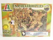 Italeri 1/72 ScaleUS Paratroopers 101st Airborne Figures 50 Pieces Kit 6063