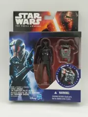 Star Wars First Order TIE Fighter Pilot Elite Armor Up 2016 Force Awakens 3.75"