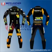 Luca Marini Mooney VR46 Riding Motorcycle Suit Motorbike Race Suit 2023
