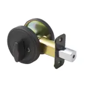Master Lock Grd 3 One-Sided Deadbolt VB