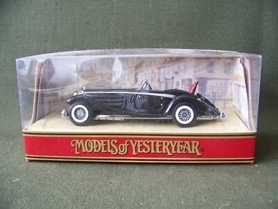 Matchbox Models of Yesteryear YY020A/D Mercedes Benz 540K 1:43 Diecast NEW NIB