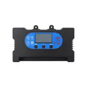 10A/20A/30A/40A/50A/60A/70A/80/100A Solar Panel Controller with Dual USB Type-C Quick Charge Direct Drive 12V/24V Batter