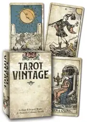 TAROT VINTAGE DECK Card Set pagan oracle cards witch craft witchcraft magic