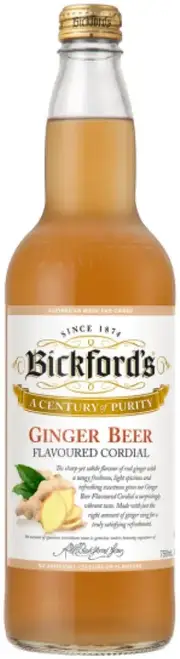 Bickfords Ginger Beer Cordial 750ml