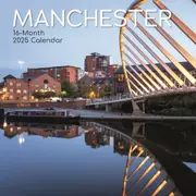 Manchester - 2025 Square Wall Calendar 16 month by Gifted Stationery