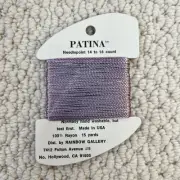 Rainbow Gallery Patina 100% Rayon Thread PA 08 Ash Lavender 1 Card 15 Yards