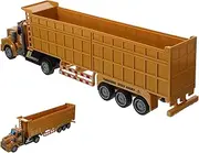 CIYODO Simulated Container Truck Model for Lifelike Design Sliding Functionality Present for Boys Compact Bright Colors for