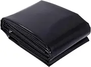 3x4m 4x6m 5x8m 8x10m 10x12m Pond Liner, 5 Mil HDPE Pond Liners Underlay for Outdoor Ponds, Durable Impermeable Pond Membrane for Water Garden Fountain Waterfall, Koi Fish Aquaculture Pond(6x6m(19.7x19