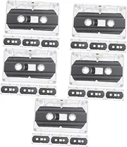 ARTIBETTER 20 Pcs Unique Cassette Tape Accessory Vintage Audio Cassette Tape for Decor
