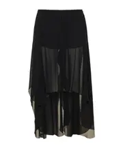 Elastic waist casual pants FR38 Black