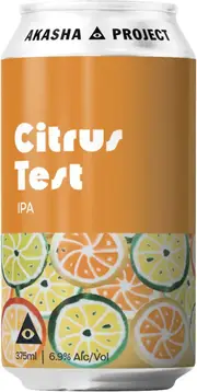 Akasha Brewing Company Citrus Test IPA Limited Release 375ml