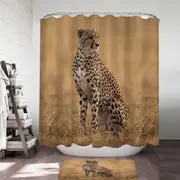 Wildlife Photo of Cheetah Shower Curtain