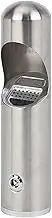 Outdoor Trash Can Stainless Steel Wall-Mounted Ash Column Outdoor Vertical Ashtray Hotel Cigarette Butt Extinguisher Bucket Outside Garbage can