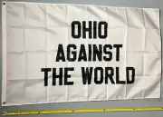 Ohio Against The World FLAG FREE USA SHIP wbl Buckeyes Browns Dorm Beer USA 3x5'