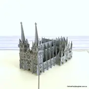 Sydney St Mary's Cathedral 3D Pop Up Card