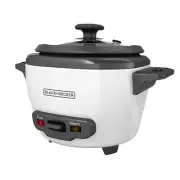 BLACK DECKER 3 Cup Electric Rice Cooker Nonstick Keep Warm Function