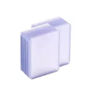 For Pokemon Hard Thin Top Card Loader - 50pcs