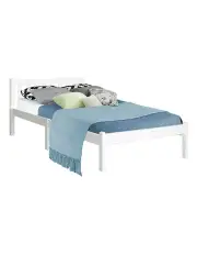 [Artiss] Sofie Queen Size Bed Frame in White