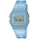 【CASIO 卡西歐】卡西歐鬧鈴電子錶-果凍藍(F-91WS-2 台灣公司貨)