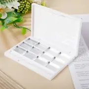 12 Grids Empty Eyeshadow Palette Eye Makeup Storage Dish DIY Eye Shadow T===
